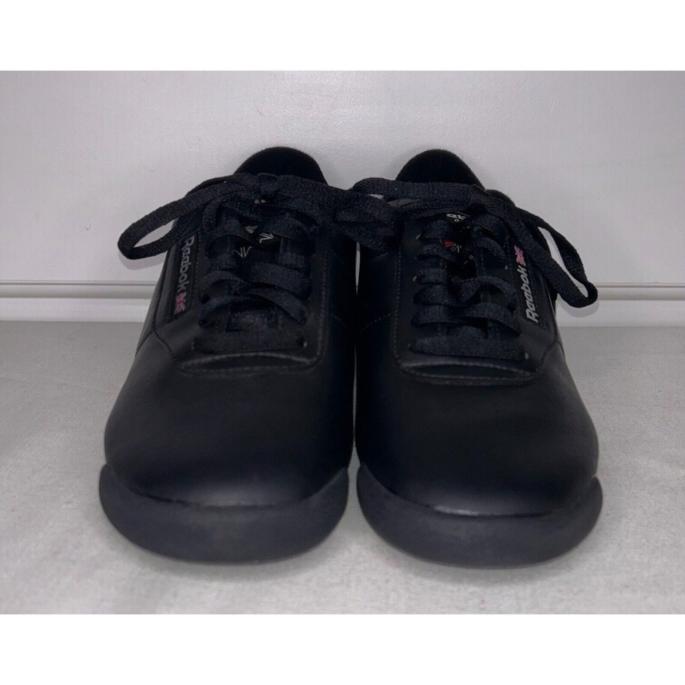 Reebok Classic Women's Black Sneakers Shoes - Size 8.5 - Picture 3 of 8